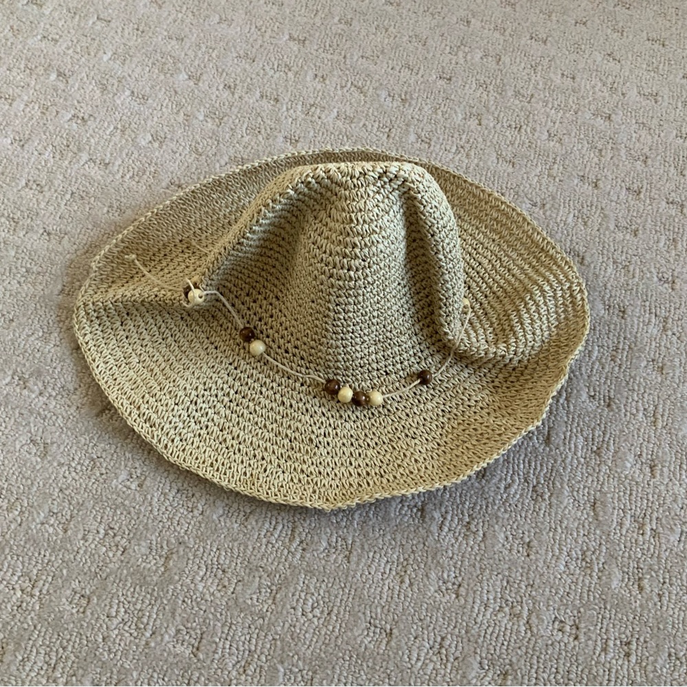 NWOT Straw Sun Hat
